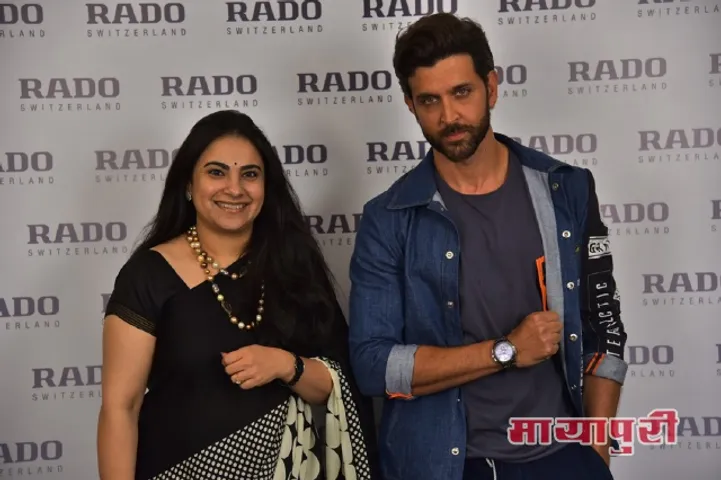 ब्रांड ऐम्बेसडर रितिक रोशन ने इंडिया में अपना राडो स्पोर्ट्स कलेक्शन लाँच किया