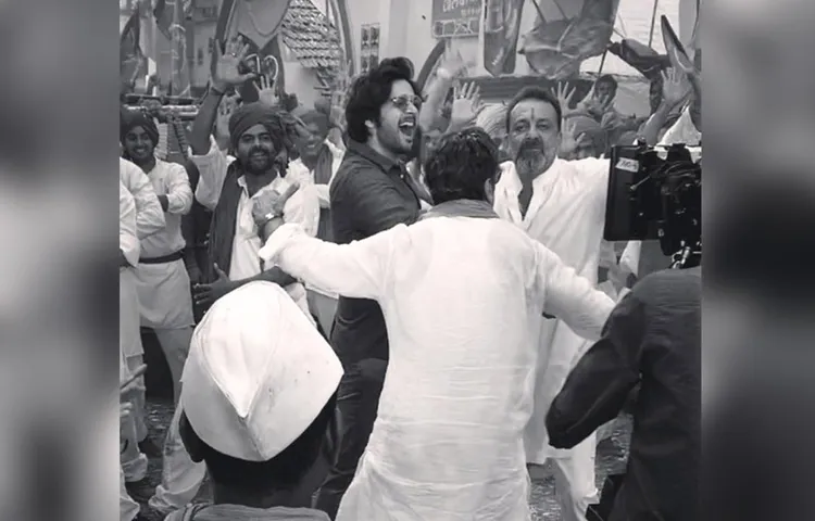 फ़िल्म 'प्रस्थानम' में अली फ़ज़ल ने अपने आइडल संजय दत्त के साथ किया डान्स