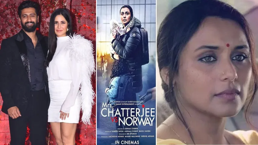 Mrs Chatterjee Vs Norway Vicky Kaushal and Katrina Kaif shower love on the film, praise Rani Mukerji's performance