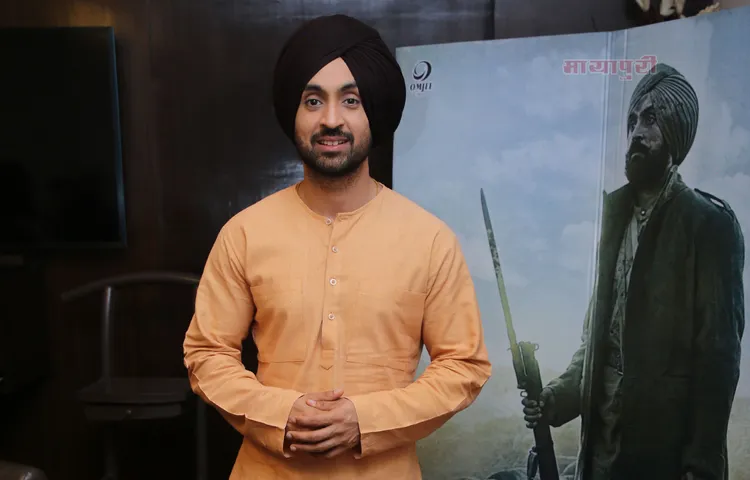 प्रथम विश्वयुद्ध के ‘रंगरूट’ सज्जन सिंह के किरदार में नजर आएंगे दिलजीत दोसांझ