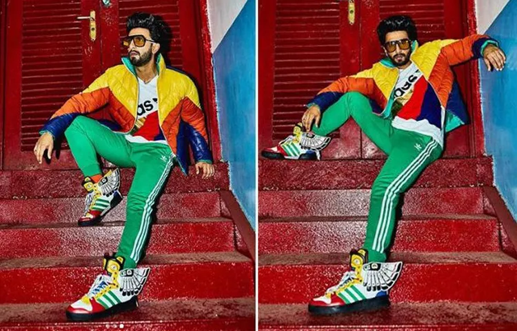रणवीर सिंह से प्रमोशन के दौरान पहने पंख वाले Flying Shoes, लोग उड़ा रहे मज़ाक
