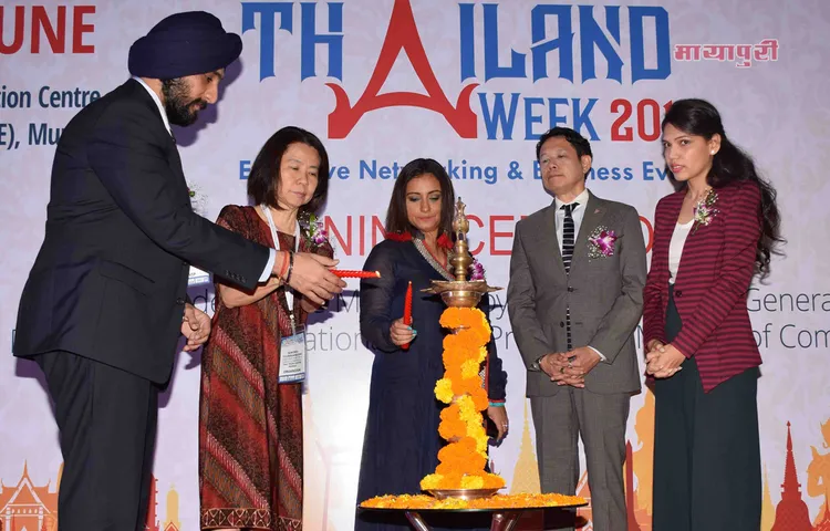 दिव्य दत्ता ने किया थाईलैंड वीक 2018 का उद्घाटन