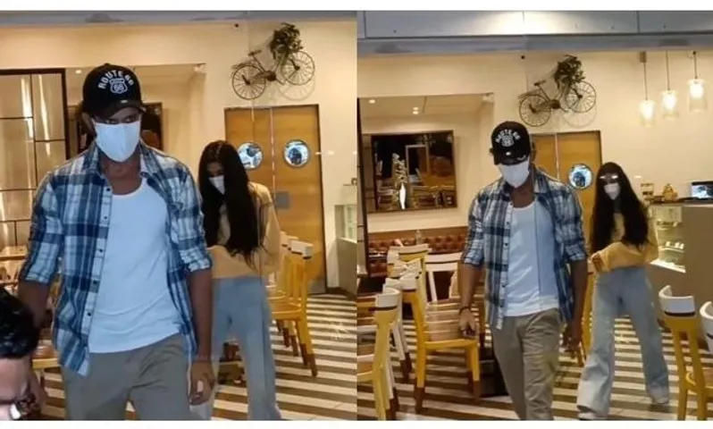 डिनर डेट पर स्पॉट किए गए ऋतिक रोशन और सबा आजाद, एक दूसरे का हाथ थामें आए नजर