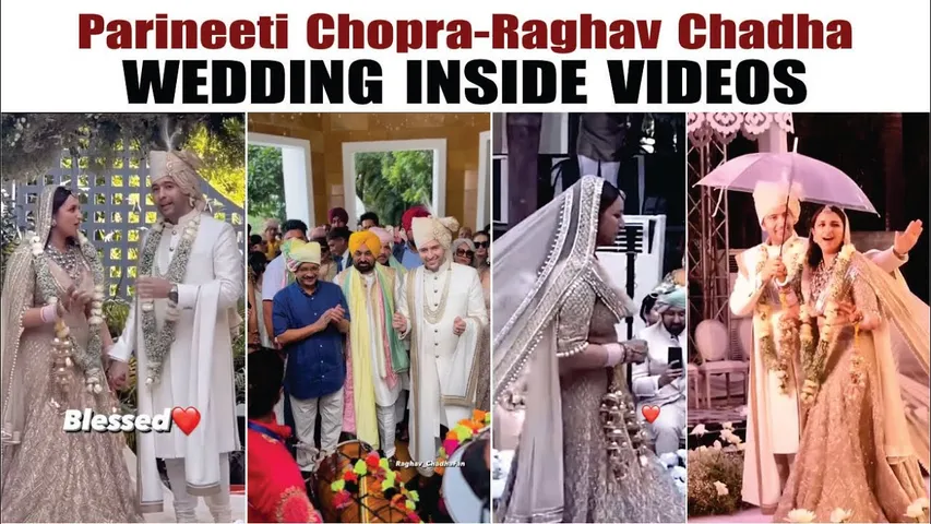 Parineeti Chopra Royal Grand Entry In Her Wedding