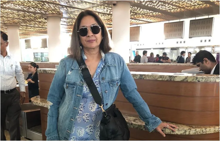 नटखट नीना गुप्ता की शरारतें