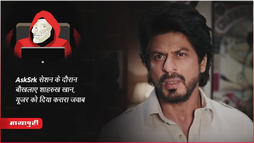 Ask Srk सेशन के दौरान बौखलाए शाहरुख़ खान, यूज़र को दिया करारा जवाब 