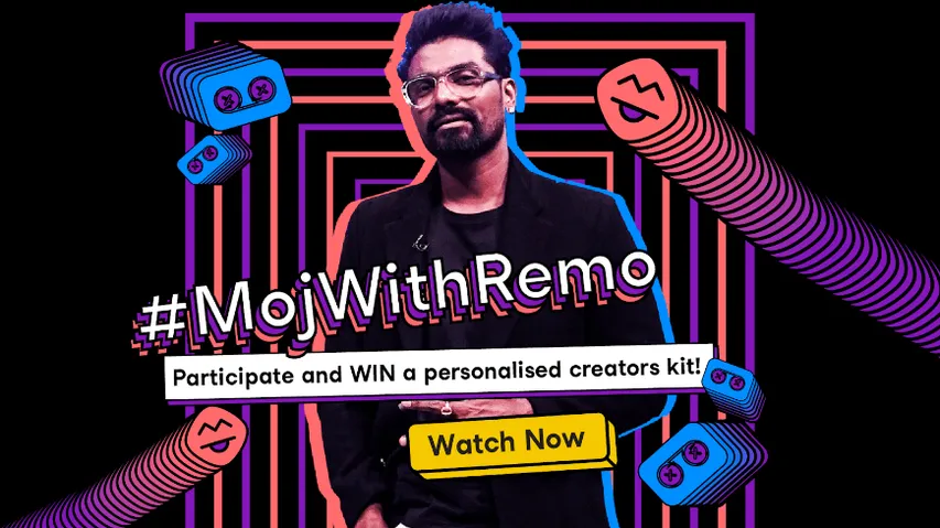 बॉलीवुड निर्देशक और कोरियोग्राफर रेमो डिसूजा शॉर्ट वीडियो प्लेटफॉर्म Moj के मंच में शामिल हो गए