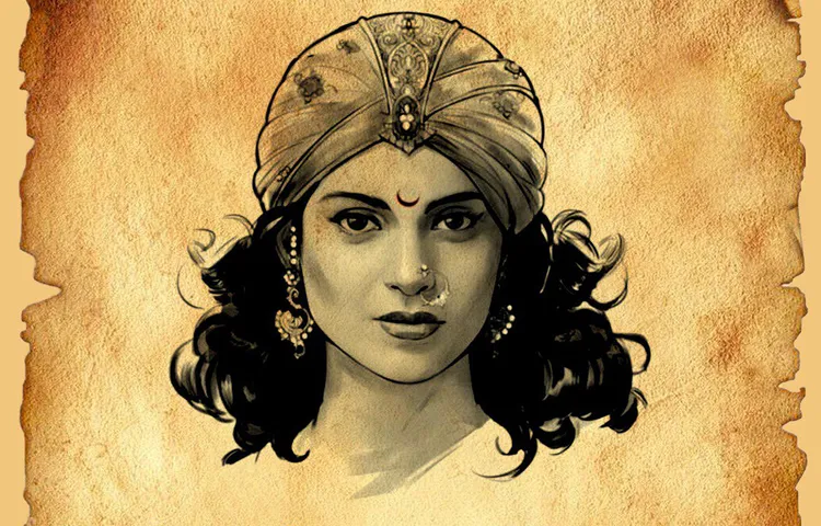 रानी लक्ष्मीबाई की पुण्यतिथि पर कंगना ने दी श्रद्धाजंलि, मणिकर्णिका का First Look आउट