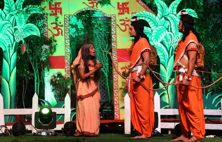 छठे दिन हनुमान द्वारा लंका दहन देख खुश हुए दर्शक