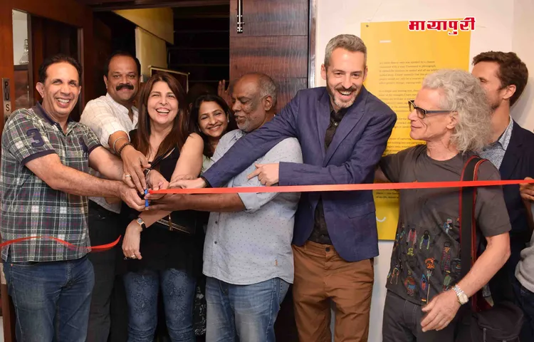 ऑस्ट्रेलियाई फोटोग्राफर जे वेन्स्टीन की फोटोग्राफ़ी प्रदर्शनी का उद्घाटन करने पहुंचे मिस्टर परवेज़ दमानिया