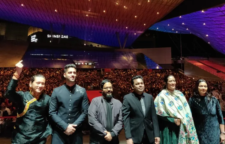 ए.आर. रहमान ने अपने लाइव परफॉर्मेंस से बुसान फिल्म फेस्टिवल में सभी का दिल जीता