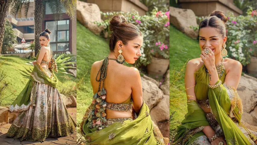 Avneet Kaur:  पेड़ों के बीच एक्ट्रेस ने दिखाई अदाएं, देखें तस्वीरे