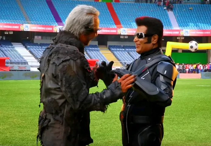 अक्षय कुमार और रजनीकांत की फिल्म '2.0' की मेकिंग हुई रिलीज़ देखें वीडियो