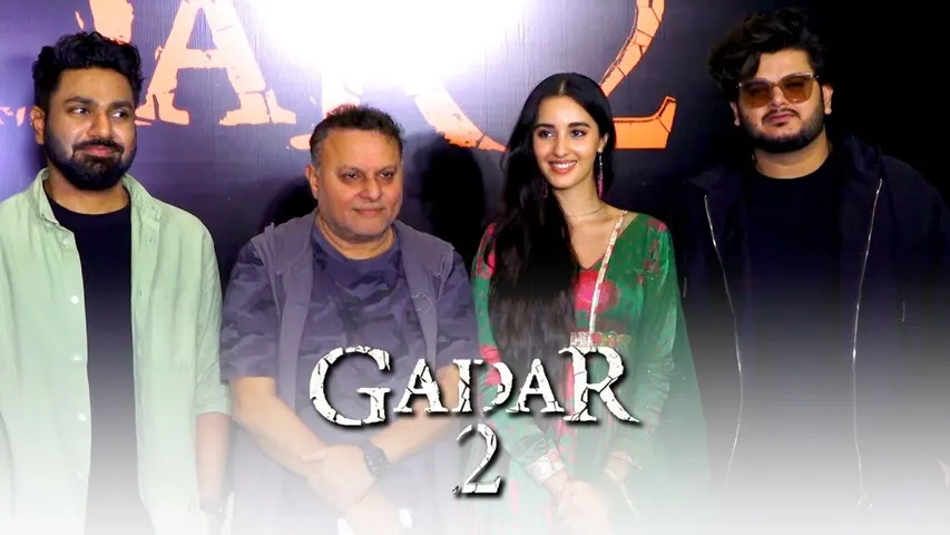Gadar 2 Music Success Celebration सिमरत कौर : जब बड़े लोग बोल रहे हो तो मैं बस सुनती हूँ
