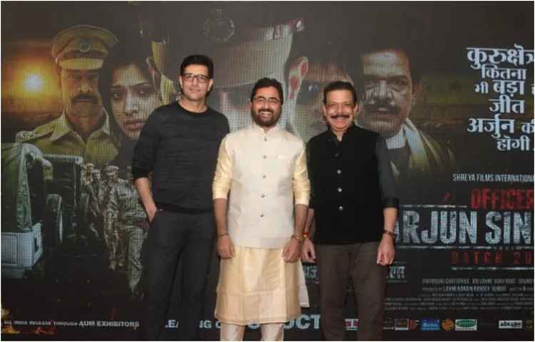 Photos: प्रियांशु चटर्जी की फिल्म अर्जुन सिंह IPS का ट्रेलर और म्यूजिक लॉन्च