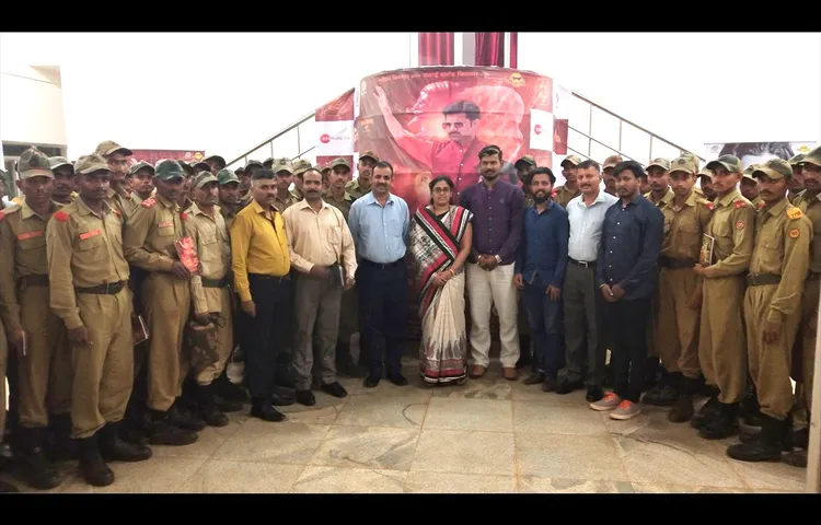 बेलगाँव के मराठा रेजिमेंट जवान के लिए आयोजित हुआ मराठी फिल्म छत्रपति शासन का प्रीमियर शो