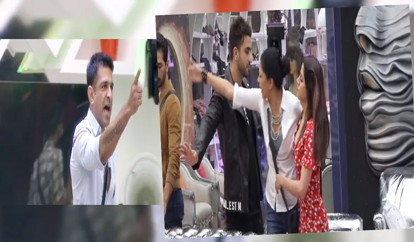 कविता कौशिक ने लड़ाई के दौरान एजाज खान को दिया धक्का