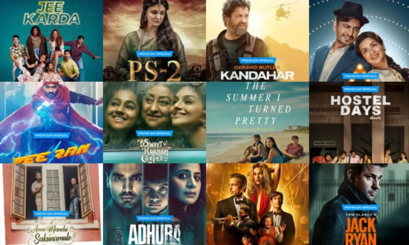 Prime Video ने प्राइम डे 2023 के मौके पर मेगा एंटरटेनमेंट की घोषणा की