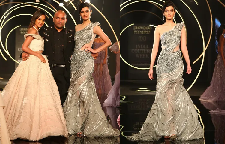 FDCI इंडिया वीक में ज्वेलरी डिज़ाइनर गौरव गुप्ता की शो स्टॉपर बनी डायना पेंटी