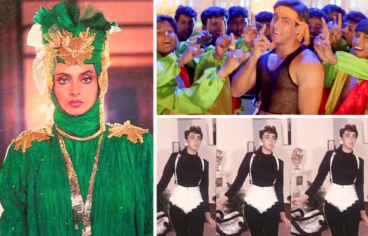 90’s  के बॉलीवुड स्टार्स का ये स्टाइल देख खुद को हंसने से नहीं रोक पाएंगे आप(90’s Bollywood Fashion Style)