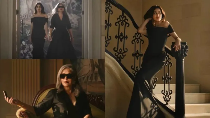 Janhvi Kapoor और Zeenat Aman New Advertisement की सिजलिंग केमेस्ट्री ने लूटी वाहवाही