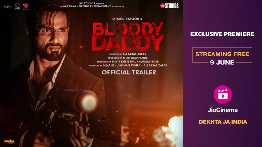 क्या शाहिद कपूर के गिरते कैरियर को थाम पाएगी उनकी नई OTT फिल्म "ब्लडी डैडी"?