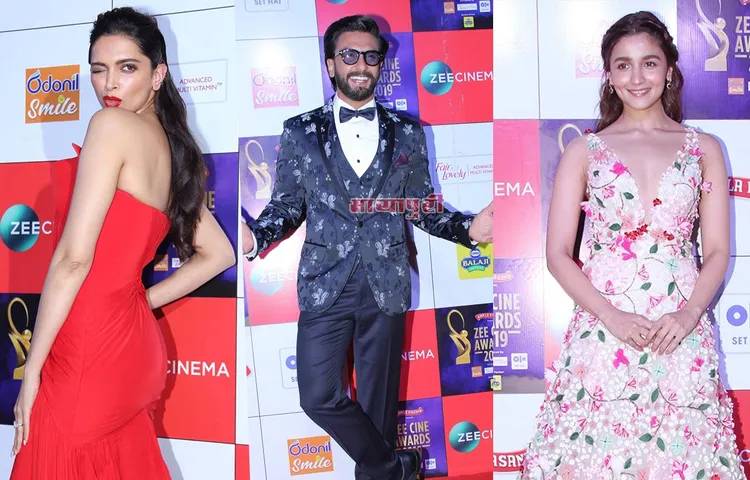 जी सिने अवॉर्ड 2019 के रेड कारपेट पर दिखा बॉलीवुड सितारों का जलवा