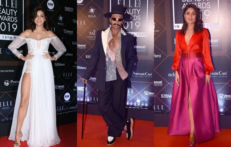 Photos: Elle Beauty Awards में करीना, अनुष्का से लेकर रणवीर सिंह तक बॉलीवुड स्टार्स ने बिखेरा जलवा