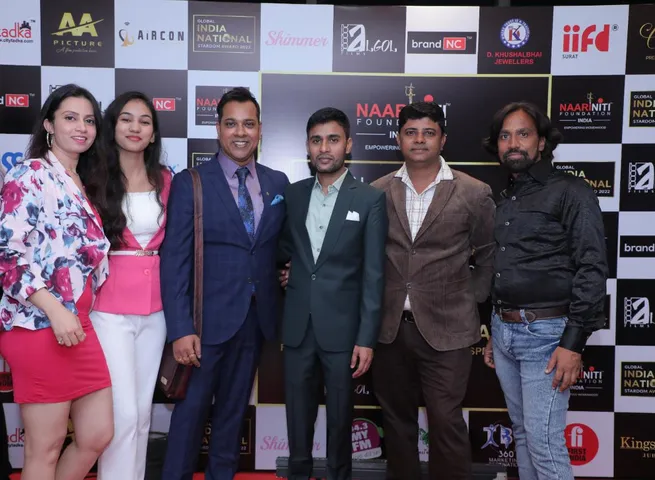 'Global National India Stardom Awards 2022' organized by Nari Niti Foundation