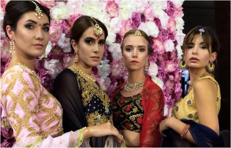 विश्व की टॉप मॉडलिंग एजेंसी ने किया इंडियन वेडिंग शो का आयोजन