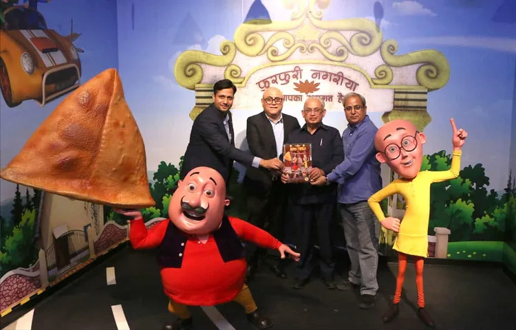 मैडम तुसाद में लॉन्च हुई बच्चों की ‘मोटू पतलू’ कॉमिक