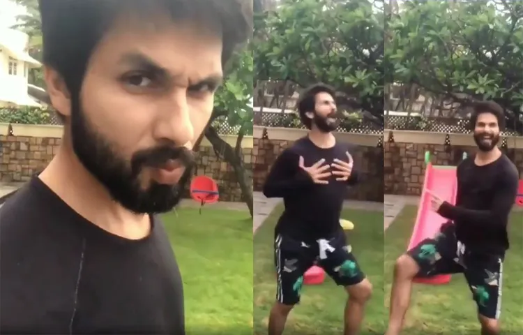 Shahid Kapoor Video / कोरोनावायरस की वजह से घर में कैद शाहिद कपूर कर रहे हैं ऐसे टाइम पास