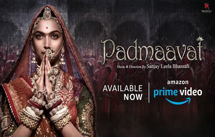 अमेज़ॅन प्राइम वीडियो पर होगा इस साल की सबसे बड़ी ब्लाकबस्टर फिल्म पद्मावत का वर्ल्डवाइड डिजिटल प्रीमियर