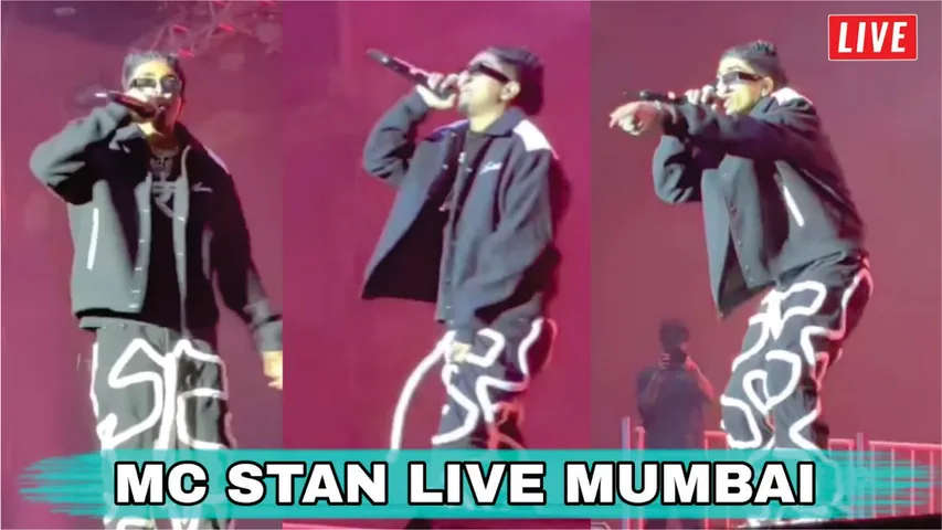हैदराबाद में हुआ MC Stan लाइव कॉन्सर्ट