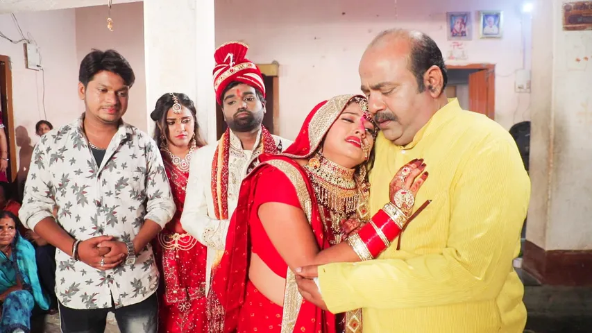 अंकित पीयूष और आराध्य श्रीवास्तव स्टारर विदाई गीत 'बेटी काहे पराया भइली हो' की शूटिंग पूरी, जल्द होगा रिलीज