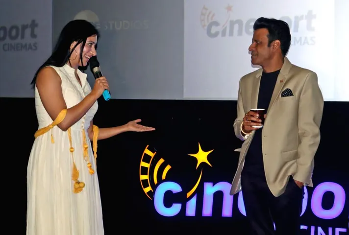 Manoj Bajpayee और Harman Baweja ने गुरुग्राम में लॉन्च किया Cineport Cinemas