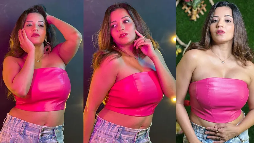 Monalisa Latest Photos: मोनालिसा की इन अदाओं से पिघला फैंस का दिल