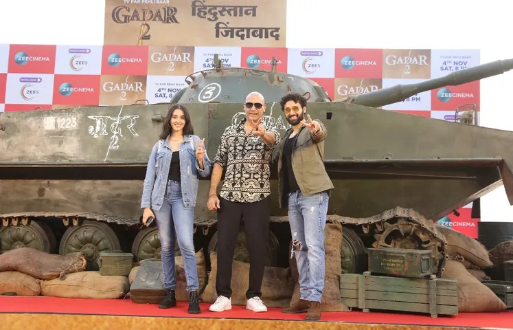 Zee Cinema एक शानदार अंदाज़ में लेकर आ रहा है ‘Gadar 2’ का World Television Premiere