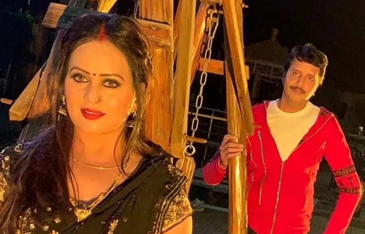 संगीता तिवारी के साथ सुनील जागेटिया की संगीन फोटो हुई वायरल