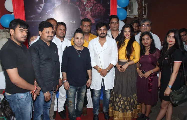 कैलाश खेर ने लांच किया अभिनेता रूपेश आर बाबू को भोजपुरी फिल्‍म शॉर्प शूटर से