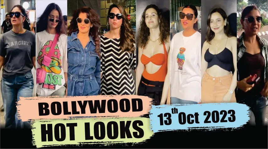 Hina Khan, Janhvi Kapoor, Kareena, Parineeti & Other Bollywood actress looks