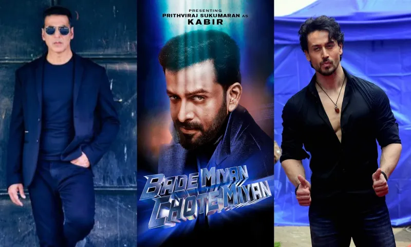 Prithviraj Sukumaran का 'बड़े मियाँ छोटे मियाँ' परिवार ने किया स्वैग से स्वागत 