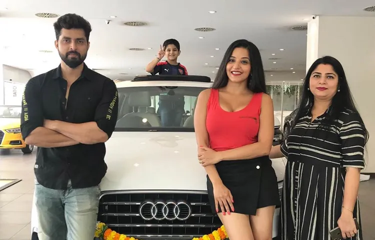 'नजर' में डायन की भूमिका निभाने वाली मोनालिसा ने खरीदी ऑडी कार, शेयर की तस्वीरें