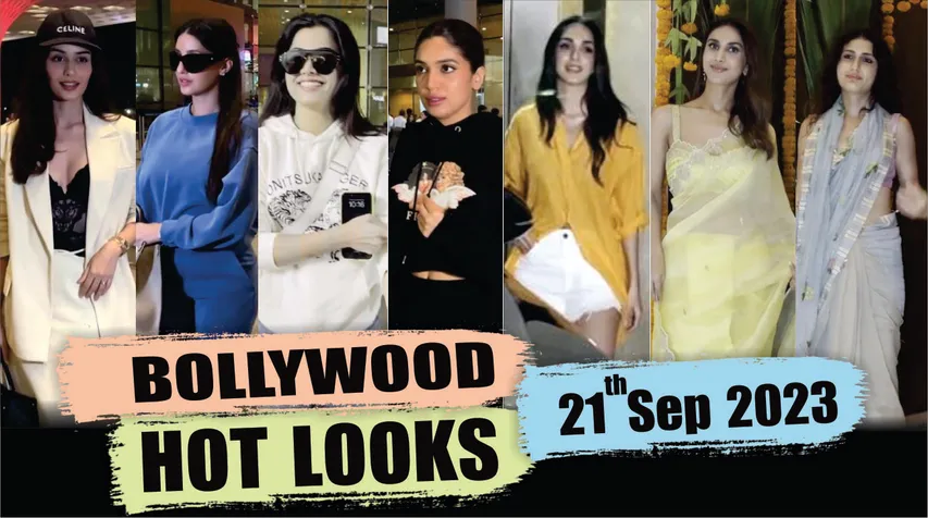Kiara Advani, Nora Fatehi, Vaani Kapoor, Bhumi & Other Actresses Spotted Today