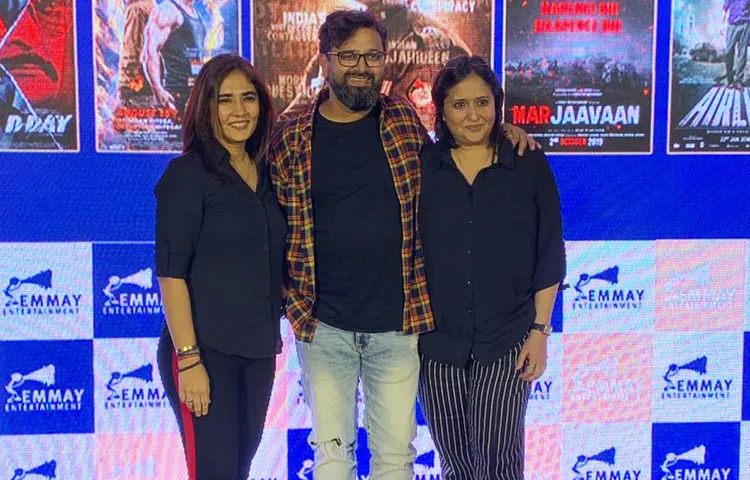 निखिल आडवाणी, मोनिषा आडवाणी और मधु भोजवानी ने मीडिया के साथ एम्मे एंटरटेनमेंट के 8 साल पूरे होने का जश्न मनाया