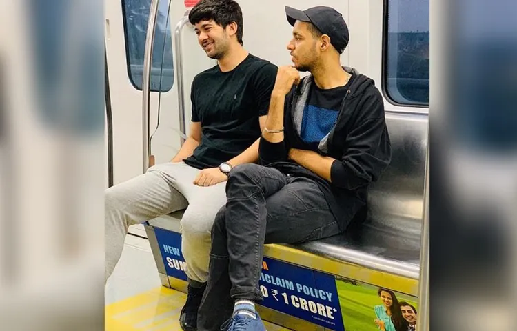 गाड़ी छोड मेट्रो से सेट पर पहुंचे सनी देओल के बेटे करण देओल, तस्वीरें आई सामने