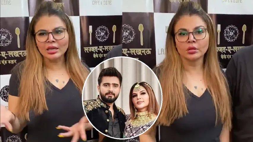 Rakhi Sawant and Adil Khan Durrani 