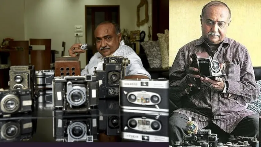 Mumbai's Photographer Dilish Parekh with world's largest camera collection dies