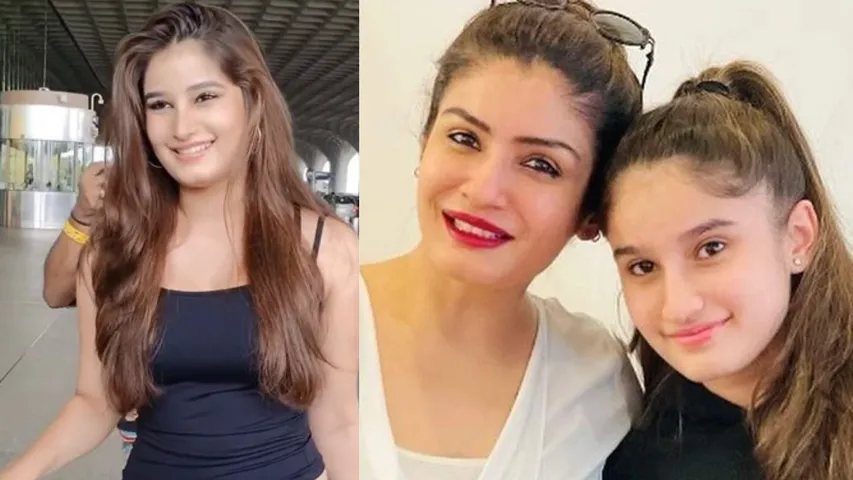raveena_tandons_daughter_rasha_thadani_asked_for_sweets_at_the_airport