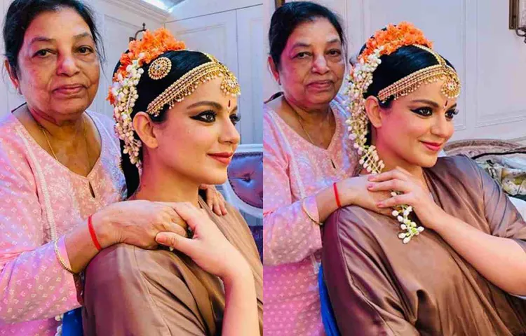 कंगना रनौत ने शेयर किया जयललिता की बायोपिक ‘Thalaivi’ से अपना नया लुक